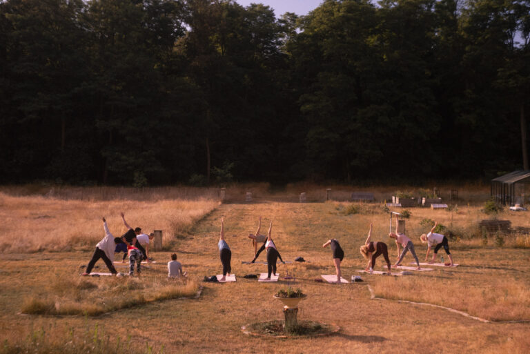 Yoga buiten