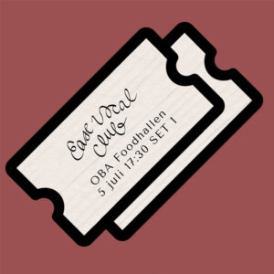 ticket voorzingavond koor 5 juli 17:30 set 1