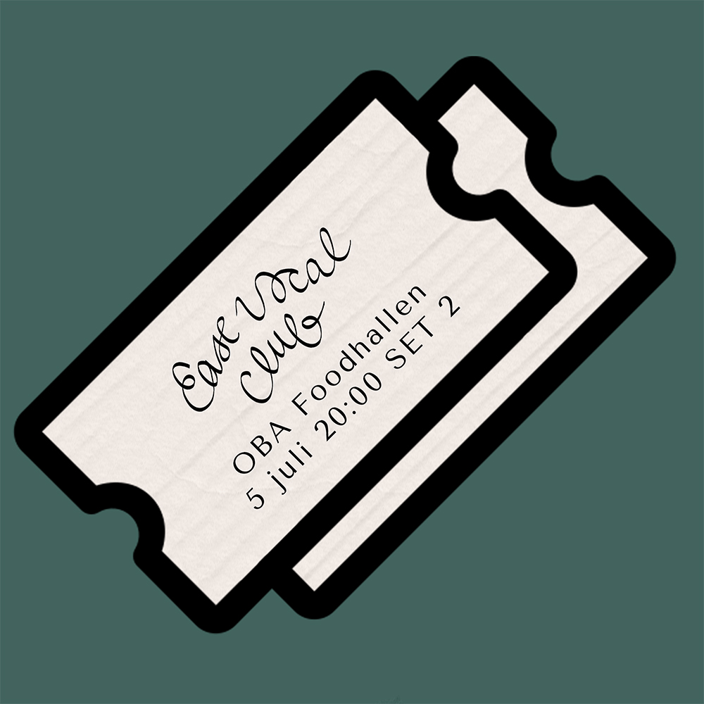 ticket voorzingavond koor 5 juli 20:00 set 2